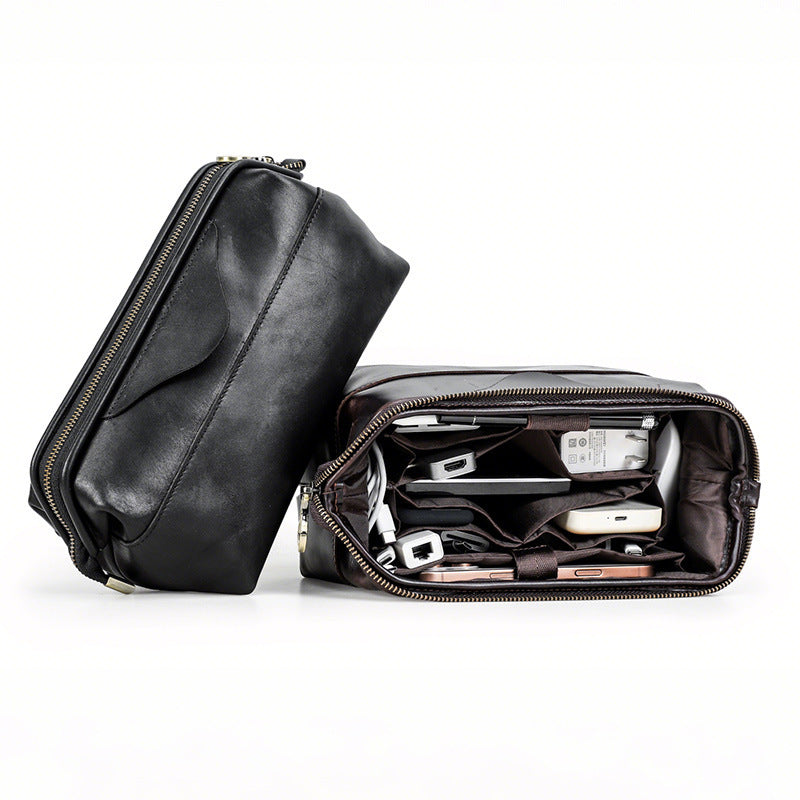 Leather Tech Pouch