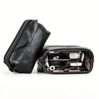 Leather Tech Pouch
