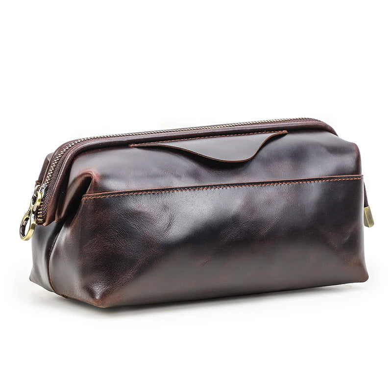 Leather Tech Pouch