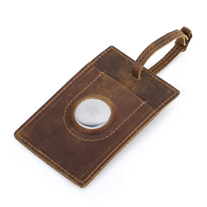 Leather Luggage Tag - Airtag