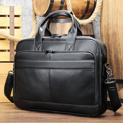 Leather Laptop Briefcase